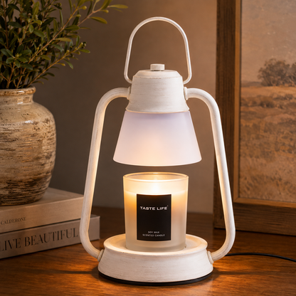 Aromatherapy Candle Warmer Lamp – Electric Wax Melt Warmer with Adjustable Light