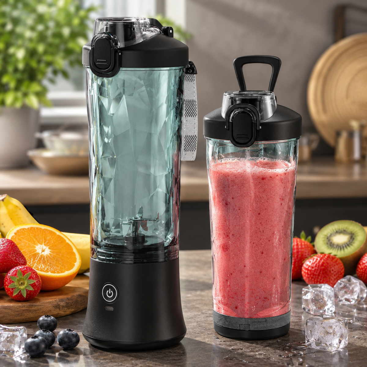 BlendGo™ Portable & Rechargeable Smoothie Blender