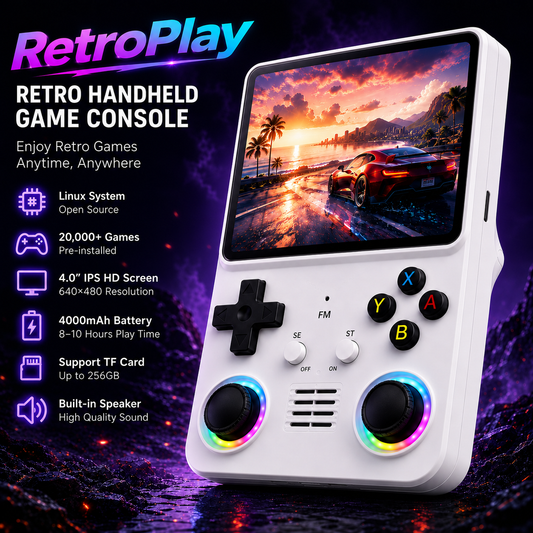 RetroPlay™ MAX Portable Gaming Console – 20,000+ Games